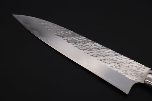 Takeshi Saji Gyuto Takeshi Saji SUMMIT ― Limited Edition Custom Series SMT-1036 STRIX SAN-MAI Custom Hammered Gyuto 210mm (8.2 Inch)