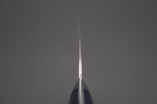 Takeshi Saji Gyuto Takeshi Saji SUMMIT ― Limited Edition Custom Series SMT-1057 VG-10W Multi-Colored Golden-Rainbow Damascus Gyuto 210mm (8.2 Inch)