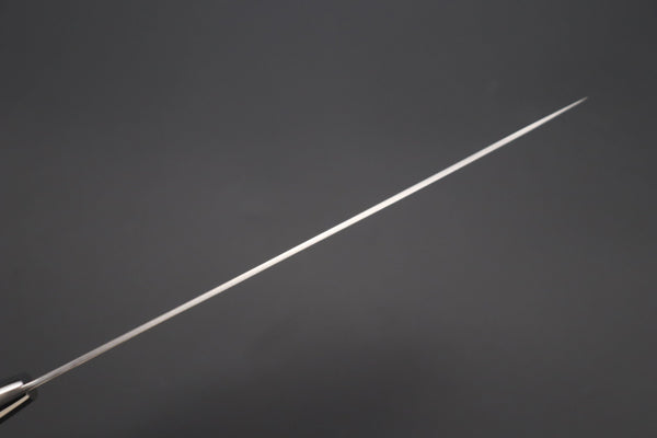 Takeshi Saji Gyuto Takeshi Saji SUMMIT ― Limited Edition Custom Series SMT-1059 VG-10W Multi-Colored Golden-Rainbow Damascus Gyuto 210mm (8.2 Inch)