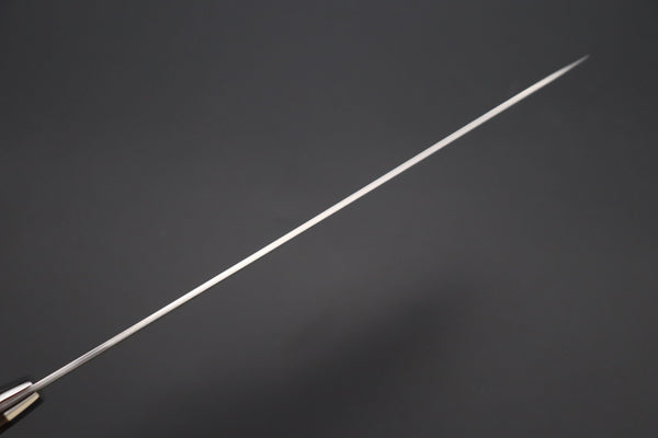 Takeshi Saji Gyuto Takeshi Saji SUMMIT ― Limited Edition Custom Series SMT-1065 VG-10W Multi-Colored Golden-Rainbow Damascus Gyuto 240mm (9.4 Inch)