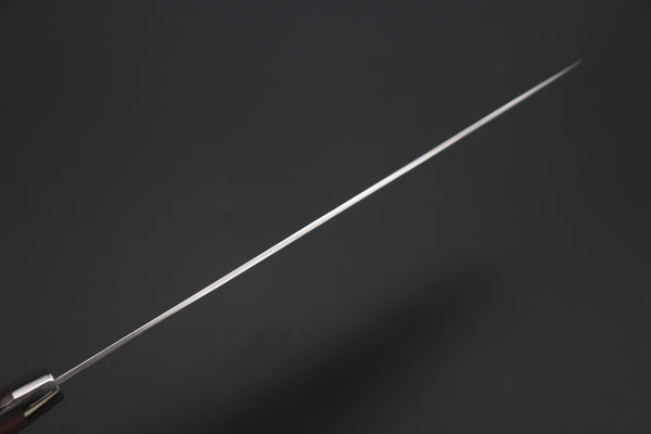 Takeshi Saji Gyuto Takeshi Saji SUMMIT ― Limited Edition Custom Series SMT-1091 VG-10W Multi-Colored Golden-Rainbow Damascus Gyuto 210mm (8.2 Inch)