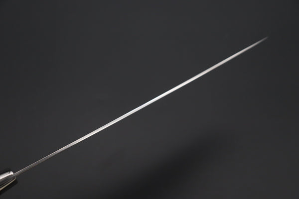 Takeshi Saji Gyuto Takeshi Saji SUMMIT ― Limited Edition Custom Series SMT-1092 VG-10W Multi-Colored Golden-Rainbow Damascus Gyuto 210mm (8.2 Inch)