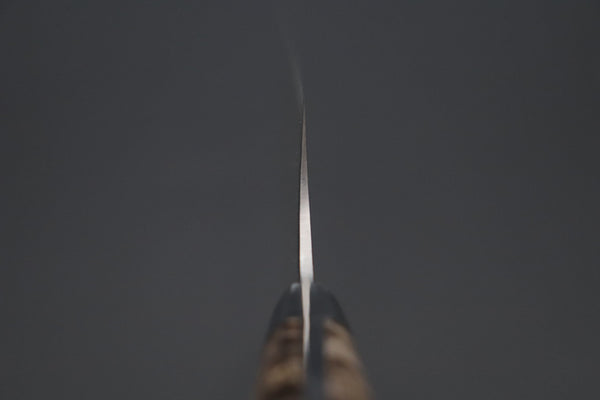 Takeshi Saji Gyuto Takeshi Saji SUMMIT ― Limited Edition Custom Series SMT-1092 VG-10W Multi-Colored Golden-Rainbow Damascus Gyuto 210mm (8.2 Inch)