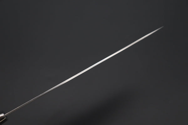 Takeshi Saji Gyuto Takeshi Saji SUMMIT ― Limited Edition Custom Series SMT-1093 VG-10W Multi-Colored Golden-Rainbow Damascus Gyuto 210mm (8.2 Inch)