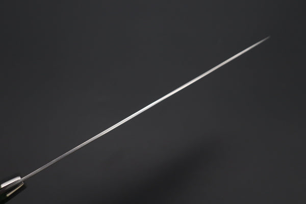 Takeshi Saji Gyuto Takeshi Saji SUMMIT ― Limited Edition Custom Series SMT-1094 VG-10W Multi-Colored Golden-Rainbow Damascus Gyuto 210mm (8.2 Inch)