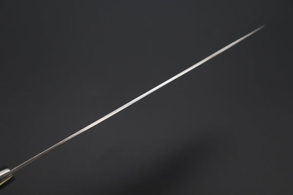 Takeshi Saji Gyuto Takeshi Saji SUMMIT ― Limited Edition Custom Series SMT-1097 VG-10W Multi-Colored Golden-Rainbow Damascus Gyuto 210mm (8.2 Inch)