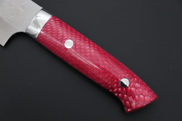 Takeshi Saji Gyuto Takeshi Saji SUMMIT ― Limited Edition Custom Series SMT-1238 SRS-13 Hammer Forged Gyuto 180mm (7 Inch)