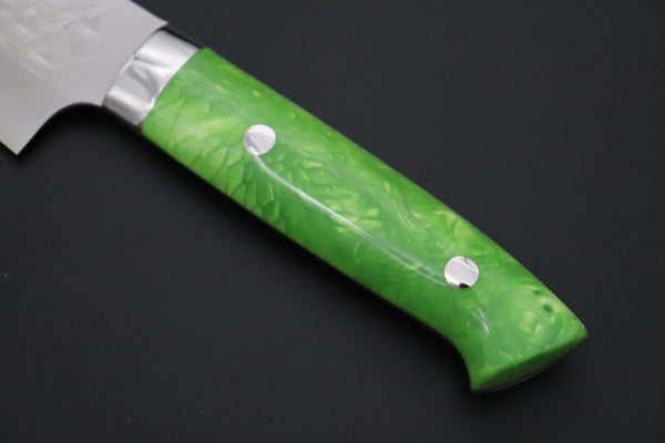 Takeshi Saji Gyuto Takeshi Saji SUMMIT ― Limited Edition Custom Series SMT-1241 SRS-13 Hammer Forged Gyuto 180mm (7 Inch)