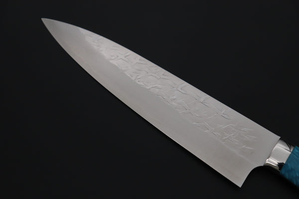 Takeshi Saji Gyuto Takeshi Saji SUMMIT ― Limited Edition Custom Series SMT-1242 SRS-13 Hammer Forged Gyuto 210mm (8.2 Inch)