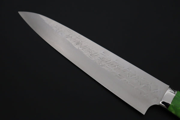 Takeshi Saji Gyuto Takeshi Saji SUMMIT ― Limited Edition Custom Series SMT-1246 SRS-13 Hammer Forged Gyuto 240mm (9.4 Inch)