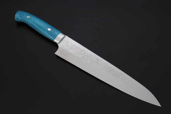 Takeshi Saji Gyuto Takeshi Saji SUMMIT ― Limited Edition Custom Series SMT-1248 SRS-13 Hammer Forged Gyuto 240mm (9.4 Inch)
