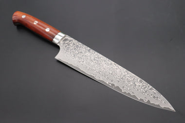 Takeshi Saji Gyuto Takeshi Saji SUMMIT ― Limited Edition Custom Series SMT-796 R-2 Custom Damascus Gyuto 210mm (8.2 Inch)