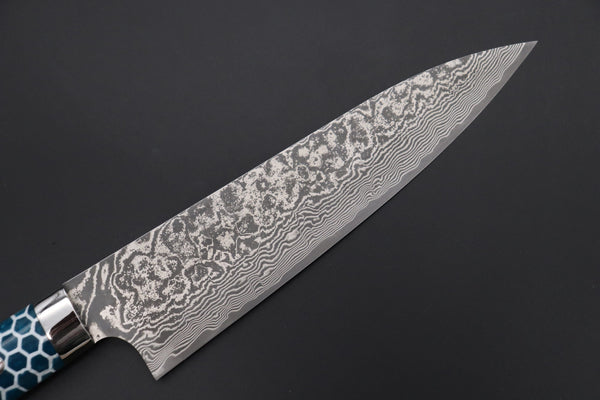 Takeshi Saji Gyuto Takeshi Saji SUMMIT ― Limited Edition Custom Series SMT-867 R-2 Custom Damascus Gyuto 180mm (7 Inch)