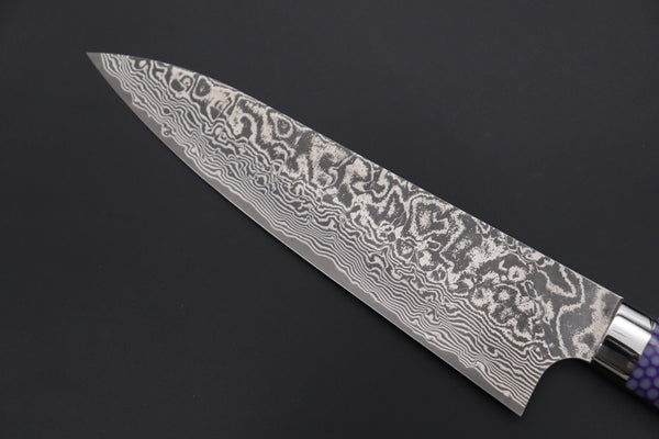 Takeshi Saji Gyuto Takeshi Saji SUMMIT ― Limited Edition Custom Series SMT-868 R-2 Custom Damascus Gyuto 180mm (7 Inch)