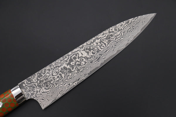 Takeshi Saji Gyuto Takeshi Saji SUMMIT ― Limited Edition Custom Series SMT-871 R-2 Custom Damascus Gyuto 210mm (8.2 Inch)