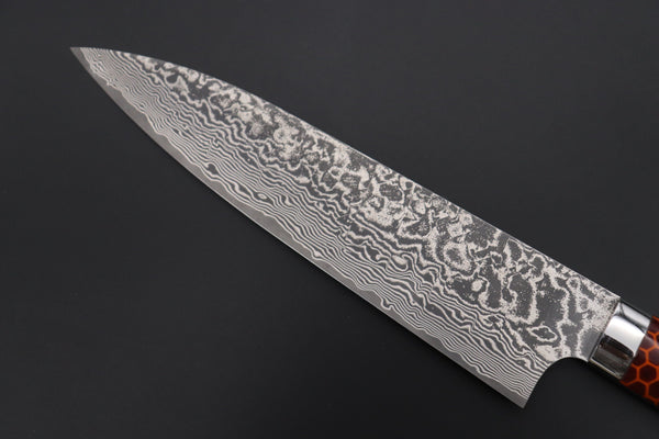 Takeshi Saji Gyuto Takeshi Saji SUMMIT ― Limited Edition Custom Series SMT-872 R-2 Custom Damascus Gyuto 210mm (8.2 Inch)