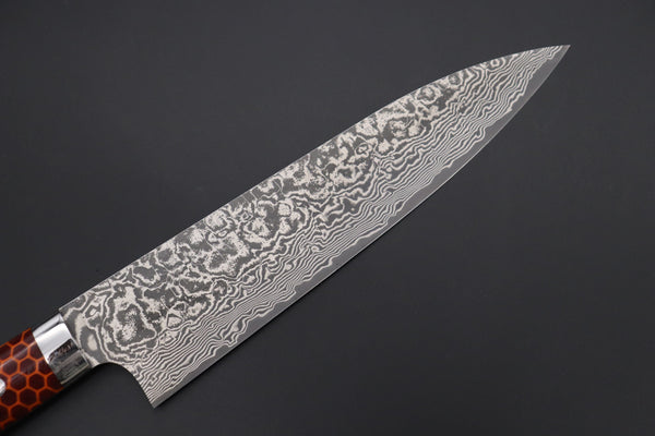 Takeshi Saji Gyuto Takeshi Saji SUMMIT ― Limited Edition Custom Series SMT-872 R-2 Custom Damascus Gyuto 210mm (8.2 Inch)