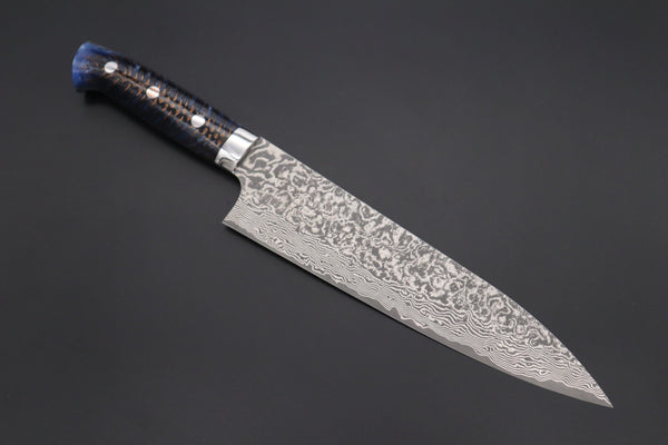 Takeshi Saji Gyuto Takeshi Saji SUMMIT ― Limited Edition Custom Series SMT-874 R-2 Custom Damascus Gyuto 210mm (8.2 Inch)