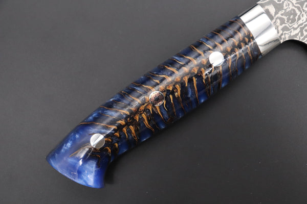 Takeshi Saji Gyuto Takeshi Saji SUMMIT ― Limited Edition Custom Series SMT-875 R-2 Custom Damascus Gyuto 240mm (9.4 Inch)