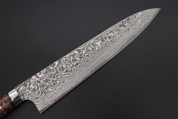 Takeshi Saji Gyuto Takeshi Saji SUMMIT ― Limited Edition Custom Series SMT-877 R-2 Custom Damascus Gyuto 240mm (9.4 Inch)