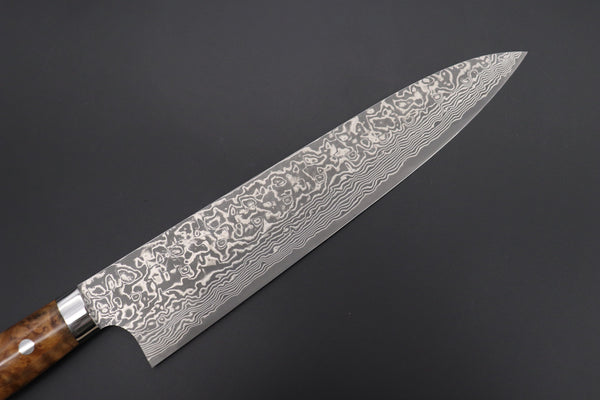 Takeshi Saji Gyuto Takeshi Saji SUMMIT ― Limited Edition Custom Series SMT-878 R-2 Custom Damascus Gyuto 240mm (9.4 Inch)