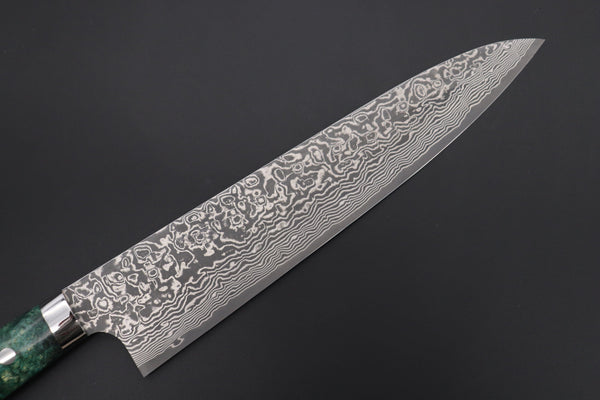 Takeshi Saji Gyuto Takeshi Saji SUMMIT ― Limited Edition Custom Series SMT-880 R-2 Custom Damascus Gyuto 240mm (9.4 Inch)