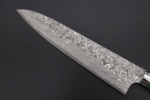 Takeshi Saji Gyuto Takeshi Saji SUMMIT ― Limited Edition Custom Series SMT-880 R-2 Custom Damascus Gyuto 240mm (9.4 Inch)