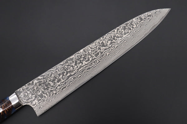 Takeshi Saji Gyuto Takeshi Saji SUMMIT ― Limited Edition Custom Series SMT-881 R-2 Custom Damascus Gyuto 270mm (10.6 Inch)