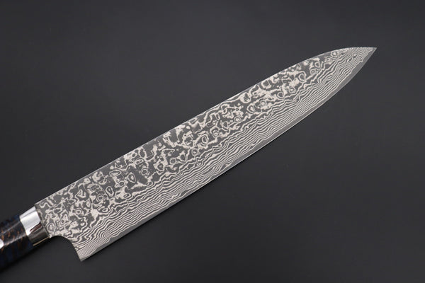 Takeshi Saji Gyuto Takeshi Saji SUMMIT ― Limited Edition Custom Series SMT-883 R-2 Custom Damascus Gyuto 270mm (10.6 Inch)