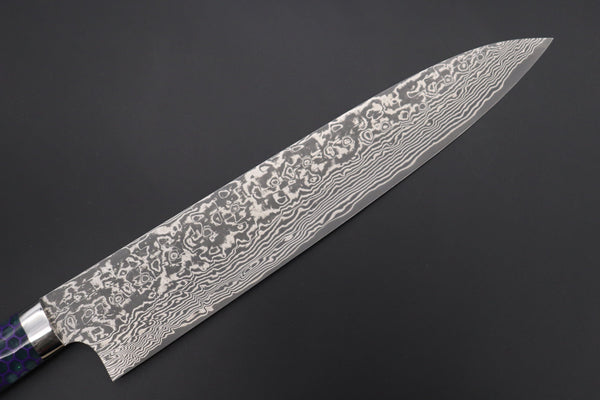 Takeshi Saji Gyuto Takeshi Saji SUMMIT ― Limited Edition Custom Series SMT-884 R-2 Custom Damascus Gyuto 270mm (10.6 Inch)