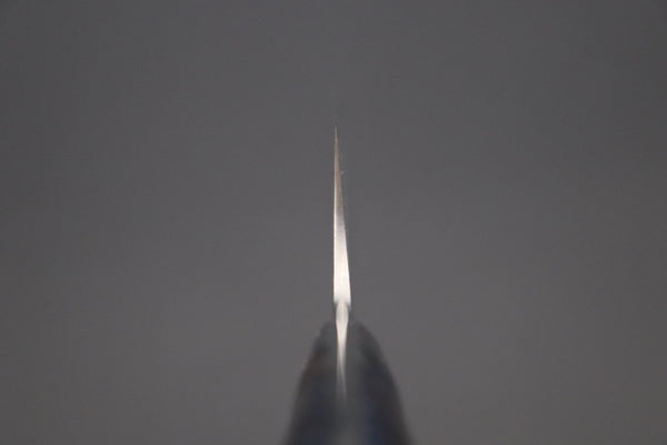 Takeshi Saji Gyuto Takeshi Saji SUMMIT ― Limited Edition Custom Series Summer Edition SMT-1016 R-2 Custom Damascus Gyuto 180mm (7 Inch, Ocean Blue Color Stabilized Spruce Cones Hybrid Wood Handle)