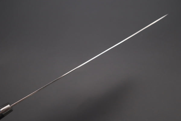 Takeshi Saji Gyuto Takeshi Saji SUMMIT ― Limited Edition Custom Series Summer Edition SMT-1017 R-2 Custom Damascus Gyuto 240mm (7 Inch, Ocean Blue Color Stabilized Spruce Cones Hybrid Wood Handle)