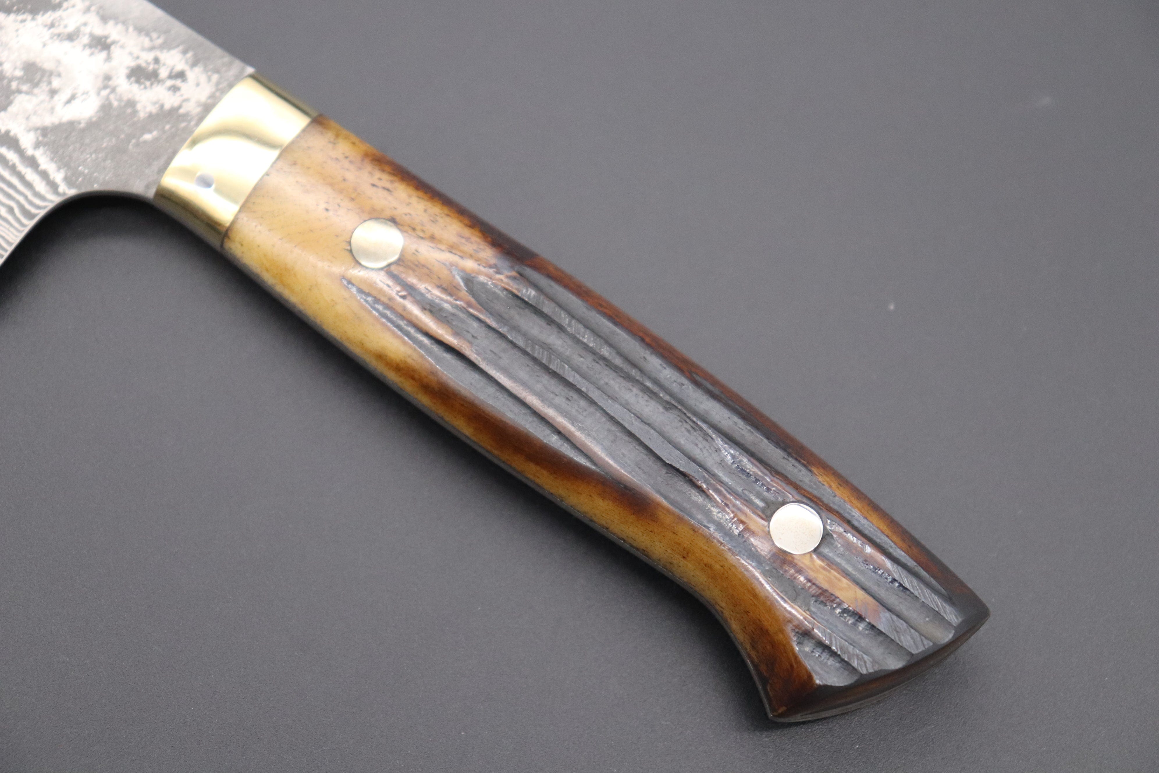 Couteau artisanal Japonais Takeshi Saji - Santoku VG10 16,5 cm