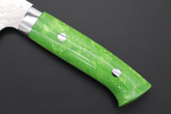 Takeshi Saji Nakiri Takeshi Saji SUMMIT ― Limited Edition Custom Series SMT-1032 STRIX SAN-MAI Custom Hammered Nakiri 165mm (6.4 Inch)