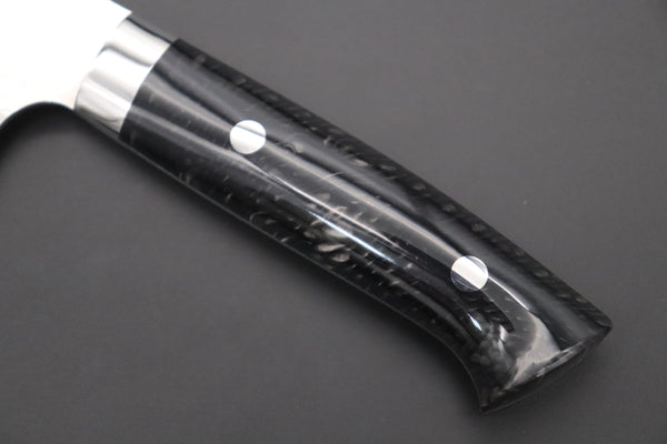 Takeshi Saji Nakiri Takeshi Saji SUMMIT ― Limited Edition Custom Series SMT-1033 STRIX SAN-MAI Custom Hammered Nakiri 165mm (6.4 Inch)