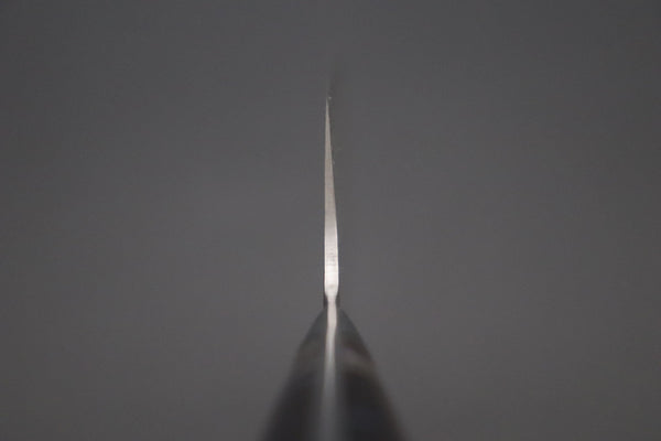 Takeshi Saji Nakiri Takeshi Saji SUMMIT ― Limited Edition Custom Series SMT-1049 VG-10W Multi-Colored Golden-Rainbow Damascus Nakiri 165mm (6.4 Inch)