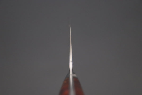 Takeshi Saji Nakiri Takeshi Saji SUMMIT ― Limited Edition Custom Series SMT-1052 VG-10W Multi-Colored Golden-Rainbow Damascus Nakiri 165mm (6.4 Inch)