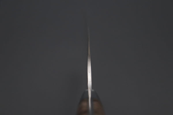 Takeshi Saji Nakiri Takeshi Saji SUMMIT ― Limited Edition Custom Series SMT-1081 VG-10W Multi-Colored Golden-Rainbow Damascus Nakiri 165mm (6.4 Inch)