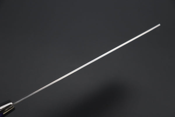 Takeshi Saji Nakiri Takeshi Saji SUMMIT ― Limited Edition Custom Series SMT-1083 VG-10W Multi-Colored Golden-Rainbow Damascus Nakiri 165mm (6.4 Inch)