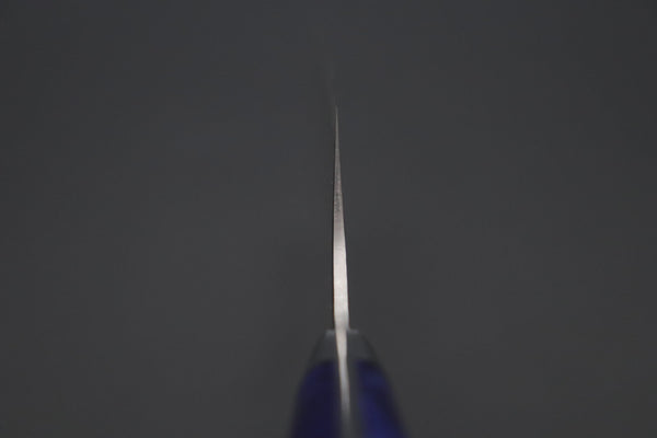 Takeshi Saji Nakiri Takeshi Saji SUMMIT ― Limited Edition Custom Series SMT-1085 VG-10W Multi-Colored Golden-Rainbow Damascus Nakiri 165mm (6.4 Inch)