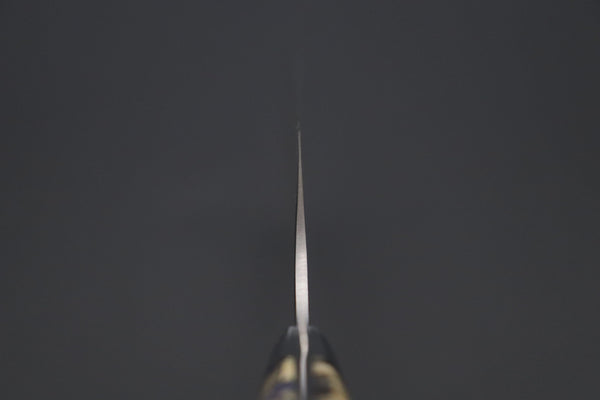 Takeshi Saji Nakiri Takeshi Saji SUMMIT ― Limited Edition Custom Series SMT-1087 VG-10W Multi-Colored Golden-Rainbow Damascus Nakiri 165mm (6.4 Inch)