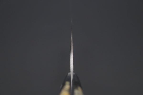 Takeshi Saji Nakiri Takeshi Saji SUMMIT ― Limited Edition Custom Series SMT-1088 VG-10W Multi-Colored Golden-Rainbow Damascus Nakiri 165mm (6.4 Inch)