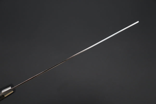 Takeshi Saji Nakiri Takeshi Saji SUMMIT ― Limited Edition Custom Series SMT-1124 VG-10W磨 Multi-Colored Golden-Rainbow Damascus Nakiri 165mm (6.4 Inch)