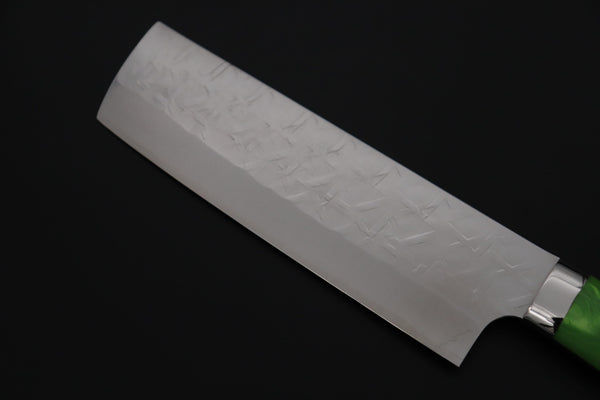 Takeshi Saji Nakiri Takeshi Saji SUMMIT ― Limited Edition Custom Series SMT-1234 SRS-13 Hammer Forged Nakiri 165mm (6.4 Inch)