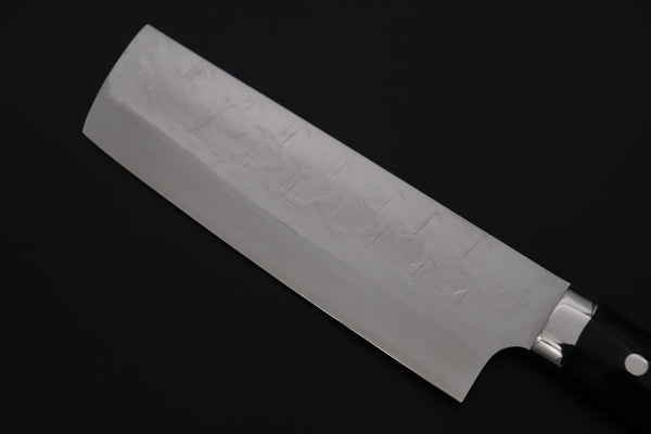 Takeshi Saji Nakiri Takeshi Saji SUMMIT ― Limited Edition Custom Series SMT-1236 SRS-13 Hammer Forged Nakiri 165mm (6.4 Inch)