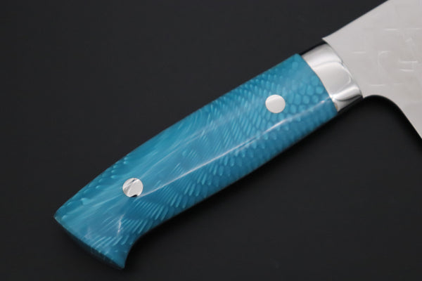 Takeshi Saji Nakiri Takeshi Saji SUMMIT ― Limited Edition Custom Series SMT-1237 SRS-13 Hammer Forged Nakiri 165mm (6.4 Inch)