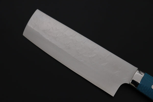 Takeshi Saji Nakiri Takeshi Saji SUMMIT ― Limited Edition Custom Series SMT-1237 SRS-13 Hammer Forged Nakiri 165mm (6.4 Inch)