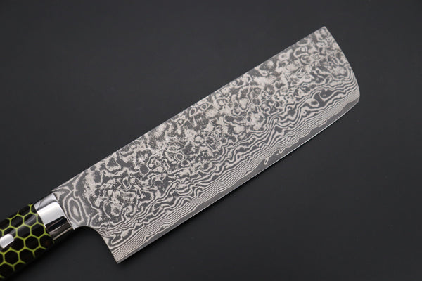 Takeshi Saji Nakiri Takeshi Saji SUMMIT ― Limited Edition Custom Series SMT-863 R-2 Custom Damascus Nakiri 165mm (6.4 Inch)