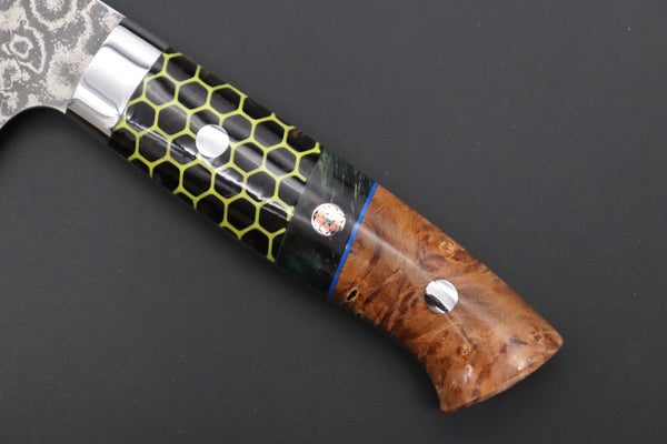 Takeshi Saji Nakiri Takeshi Saji SUMMIT ― Limited Edition Custom Series SMT-863 R-2 Custom Damascus Nakiri 165mm (6.4 Inch)