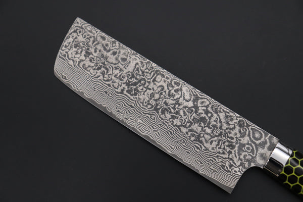 Takeshi Saji Nakiri Takeshi Saji SUMMIT ― Limited Edition Custom Series SMT-863 R-2 Custom Damascus Nakiri 165mm (6.4 Inch)